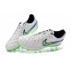Nike Tiempo Legend V FG Scarpette da Calcio Bianco Verde