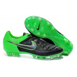 Nike Tiempo Legend V FG Scarpette da Calcio Nero Verde