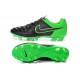 Nike Tiempo Legend V FG Scarpette da Calcio Nero Verde