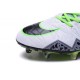 Scarpa da Calcio Nike Hypervenom Phantom 2 FG ACC Bianco Verde Nero