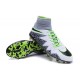Scarpa da Calcio Nike Hypervenom Phantom 2 FG ACC Bianco Verde Nero