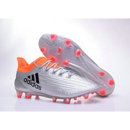 Scarpa da Calcio Nuovo 2016 Adidas X 16.1 FG Metallico Arancio