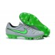 Nike Tiempo Legend V FG Scarpette da Calcio Grigio Verde