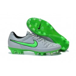 Nike Tiempo Legend V FG Scarpette da Calcio Grigio Verde