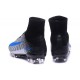 Scarpini da Calcetto Nike Mercurial Superfly V FG ACC Bianco Nero Blu