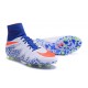 Scarpa da Calcio Nike Hypervenom Phantom 2 FG ACC Bianco Blu Rosso