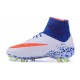 Scarpa da Calcio Nike Hypervenom Phantom 2 FG ACC Bianco Blu Rosso
