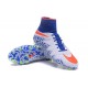 Scarpa da Calcio Nike Hypervenom Phantom 2 FG ACC Bianco Blu Rosso