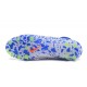 Scarpa da Calcio Nike Hypervenom Phantom 2 FG ACC Bianco Blu Rosso