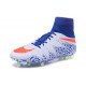 Scarpa da Calcio Nike Hypervenom Phantom 2 FG ACC Bianco Blu Rosso