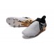 Nuove 2016 Adidas X 16+ Purechaos FG Scarpe da Calcetto Bianco Oro Nero