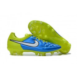 Scarpa da Calcio Nike Tiempo Legend 5 FG Blu Verde Bianco