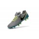Scarpa Calcio Nuovi Nike Tiempo Legend VI FG Con Tacchetti Bianco Blu Nero
