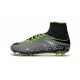 Scarpa da Calcio Nike Hypervenom Phantom 2 FG ACC Platino Puro Verde Nero