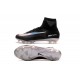 Nike Scarpe da Calcio Nuove 2016 Mercurial Superfly V FG Nero Metallico