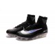Nike Scarpe da Calcio Nuove 2016 Mercurial Superfly V FG Nero Metallico