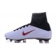 Nike Mercurial Superfly 5 FG Scarpa da Calcio Uomo Bianco Rosso