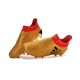 Adidas X 16+ Purechaos FG Nuovo Scarpa da Calcio Oro Nero Rosso