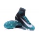 Nike Mercurial Superfly 5 FG Scarpa da Calcio Uomo Blu Nero Bianco