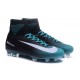 Nike Mercurial Superfly 5 FG Scarpa da Calcio Uomo Blu Nero Bianco