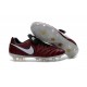 Scarpa Calcio Nuovi Nike Tiempo Legend VI FG Con Tacchetti Rosso Bianco