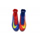 Nike Mercurial Superfly 5 FG Scarpa da Calcio Uomo Blu Rosso Giallo