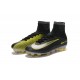 Scarpe Nuovo Nike Mercurial Superfly V FG ACC Nero Giallo