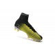 Scarpe Nuovo Nike Mercurial Superfly V FG ACC Nero Giallo