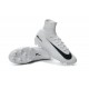 Scarpe Nuovo Nike Mercurial Superfly V FG ACC Bianco Nero