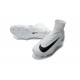 Scarpe Nuovo Nike Mercurial Superfly V FG ACC Bianco Nero
