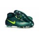 Scarpe da Calcio Nuovo Nike Magista Obra II FG ACC Verde Volt