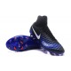 Scarpe da Calcio Nuovo Nike Magista Obra II FG ACC Nero Blu Bianco