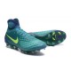 Scarpe da Calcio Nuovo Nike Magista Obra II FG ACC Verde Giallo