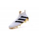 Adidas Scarpini da Calcio Ace16+ Purecontrol FG Bianco Nero Oro