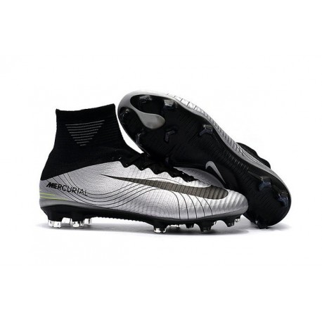 Nike Mercurial Superfly V FG Scarpa Calcio Metallico Nero