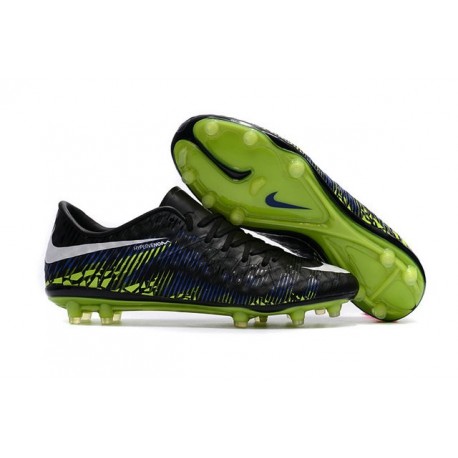Nike Hypervenom Phinish 2 FG Scarpa Calcio Nero Verde