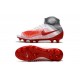 Nike Magista Obra II FG Scarpe da Calcio per terreni duri Bianco Rosso