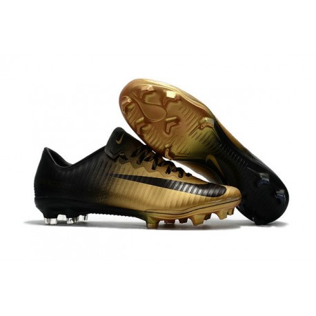 Scarpa Calcio - Nike Mercurial Vapor 11 FG - Oro Nero