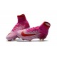Nike Mercurial Superfly V FG Scarpa Calcio Rosa Rosso