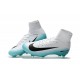 Nike Mercurial Superfly V FG Scarpa Calcio Bianco Blu Nero