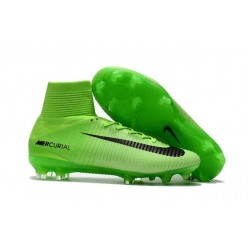 Nike Mercurial Superfly V FG Scarpa Calcio Verde Nero