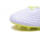 Nike Magista Obra II FG Scarpe da Calcio per terreni duri Bianco Volt Nero