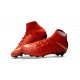 Nike Scarpe Calcio Hypervenom Phantom III DF FG Uomo - Rosso Oro