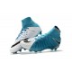 Nike Scarpe Calcio Hypervenom Phantom III DF FG Uomo -Blu Bianco
