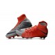 Nike Scarpe Calcio Hypervenom Phantom III DF FG Uomo - Rosso Grigio