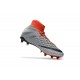 Nike Scarpe Calcio Hypervenom Phantom III DF FG Uomo - Rosso Grigio