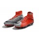 Nike Scarpe Calcio Hypervenom Phantom III DF FG Uomo - Rosso Grigio