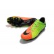 Scarpa da Calcio Nike Hypervenom Phantom III FG ACC Verde Nero Arancio
