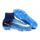 Nike Scarpe 2017 Mercurial Superfly V FG Uomo Blu Nero Bianco