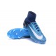 Nike Scarpe 2017 Mercurial Superfly V FG Uomo Blu Nero Bianco